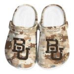custom baylor bears desert camo clog best selling