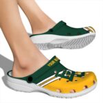 custom baylor bears striped accents clog best selling