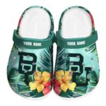 custom baylor bears tropical vibes clog best selling