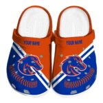 custom boise state broncos baseball motif clog best selling