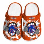 custom boise state broncos gripping hand clog best selling