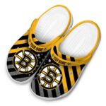 custom boston bruins star spangled graphic clog best selling