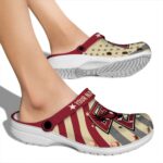 custom boston college eagles star spangled graphic clog best selling