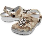 custom bowling green falcons desert camo clog best selling