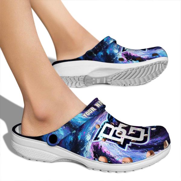 custom bowling green falcons galaxy swirl clog fashion forward