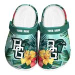 custom bowling green falcons tropical vibes clog best selling