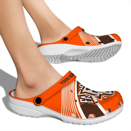 custom bowling green falcons vibrant dual tone clog fashion forward
