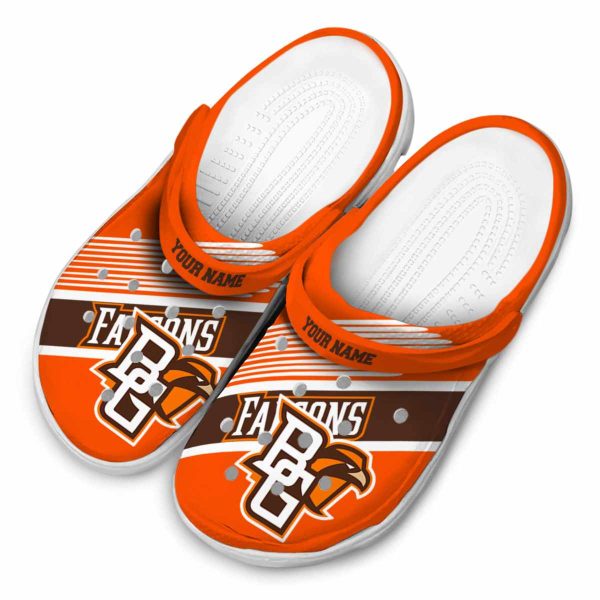 custom bowling green falcons vibrant dual tone clog latest model
