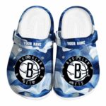 custom brooklyn nets ocean waves clog best selling