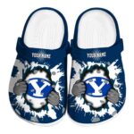 custom byu cougars gripping hand clog best selling