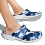 custom byu cougars ocean waves clog best selling