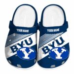 custom byu cougars vibrant dual tone clog best selling