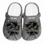 custom california golden bears cracked ground texture clog best selling