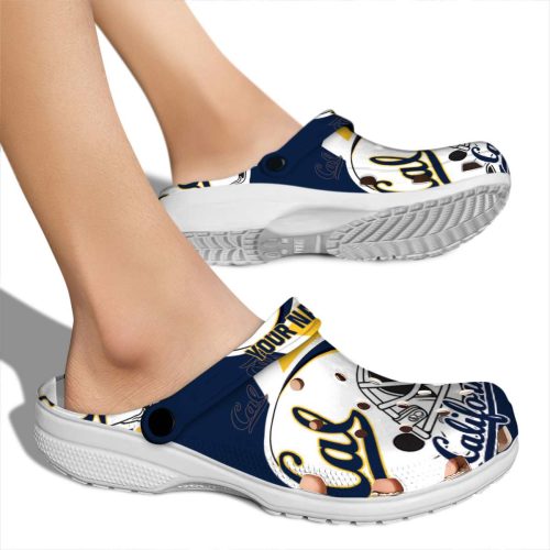 custom california golden bears football helmet clog fashion forward