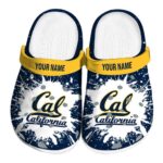 custom california golden bears splash art clog best selling