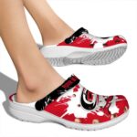 custom carolina hurricanes splatter pattern clog best selling
