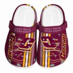 custom central michigan chippewas contrasting stripes clog best selling