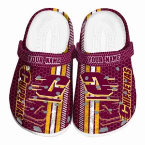 custom central michigan chippewas contrasting stripes clog best selling