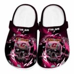 custom central michigan chippewas gothic skull clog best selling