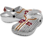 custom central michigan chippewas pinstripe pattern clog best selling