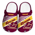 custom central michigan chippewas vibrant dual tone clog best selling