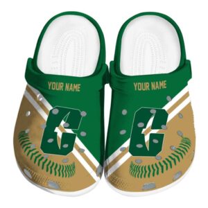 custom charlotte 49ers baseball motif clog best selling