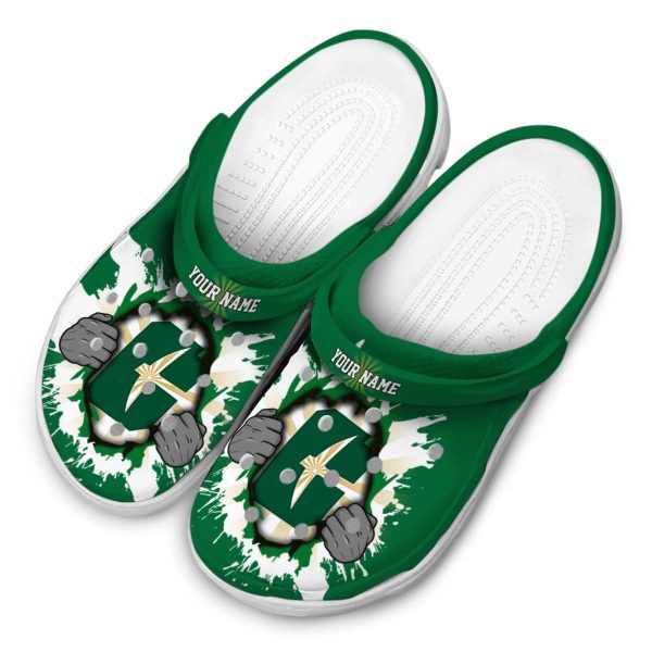 custom charlotte 49ers gripping hand clog latest model