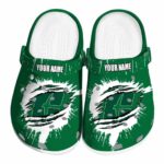 custom charlotte 49ers splash motif background clog best selling
