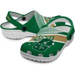 custom charlotte 49ers vibrant dual tone clog best selling