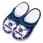 custom charlotte hornets splash art clog best selling