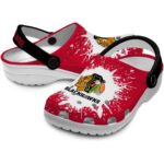 custom chicago blackhawks splash art clog best selling