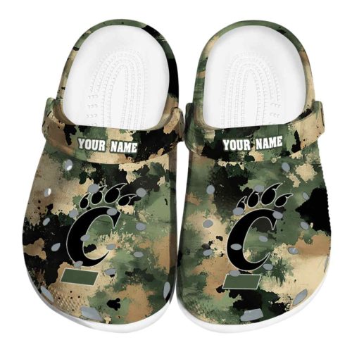 custom cincinnati bearcats camouflage craze clog best selling