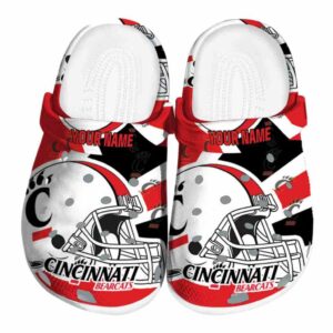 custom cincinnati bearcats football helmet clog best selling