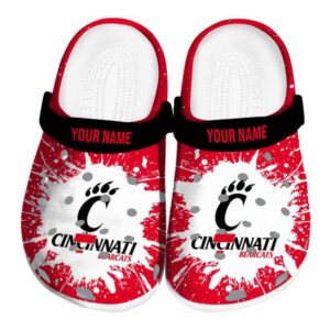 custom cincinnati bearcats splash art clog best selling