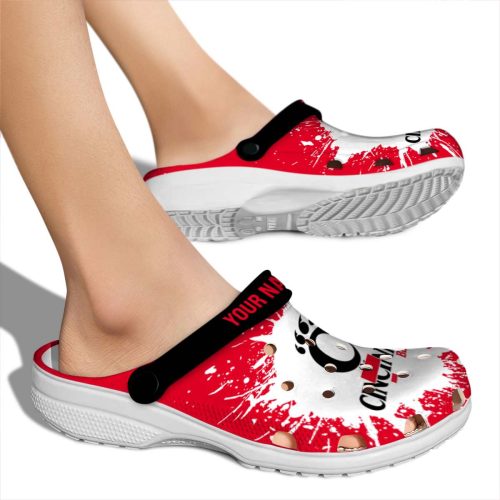 custom cincinnati bearcats splash art clog fashion forward