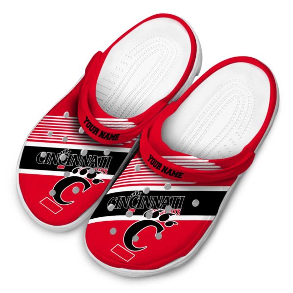 custom cincinnati bearcats vibrant dual tone clog latest model