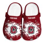 custom colgate raiders splatter background clog best selling