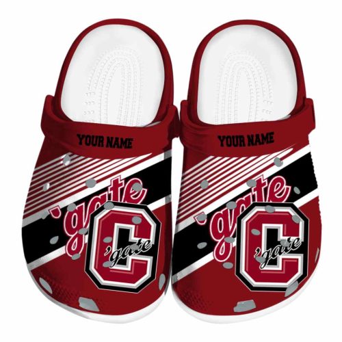 custom colgate raiders vibrant dual tone clog best selling