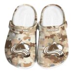 Custom Colorado Avalanche Desert Camo Clog 1 custom colorado avalanche desert camo clog best selling