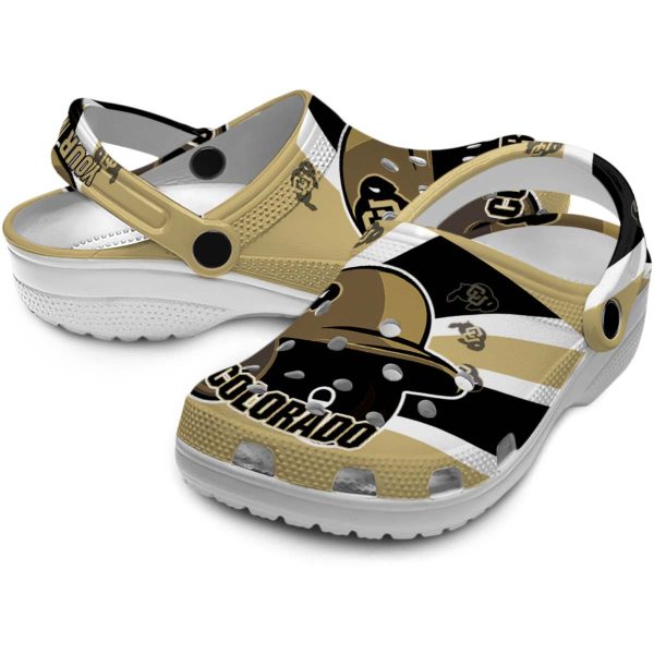 custom colorado buffaloes baseball helmet clog high quality