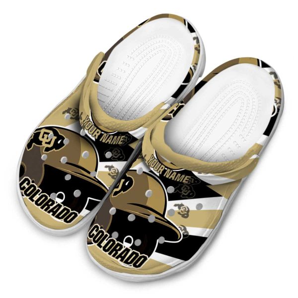 custom colorado buffaloes baseball helmet clog latest model