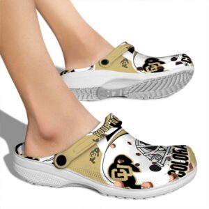 custom colorado buffaloes football helmet clog fashion forward