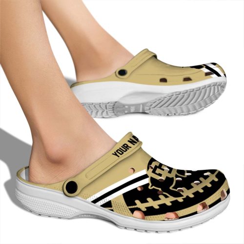 custom colorado buffaloes football motif clog fashion forward