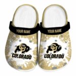 custom colorado buffaloes splash art clog best selling