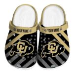custom colorado buffaloes star spangled graphic clog best selling