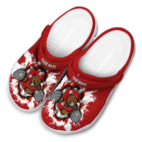 custom cornell big red gripping hand clog latest model
