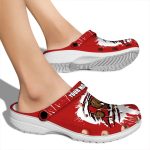 customized toronto raptors striped accents clog best selling
