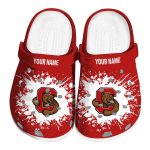 custom cornell big red splatter background clog best selling