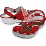 custom cornell big red vibrant dual tone clog best selling