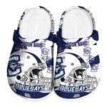 custom creighton bluejays football helmet clog best selling